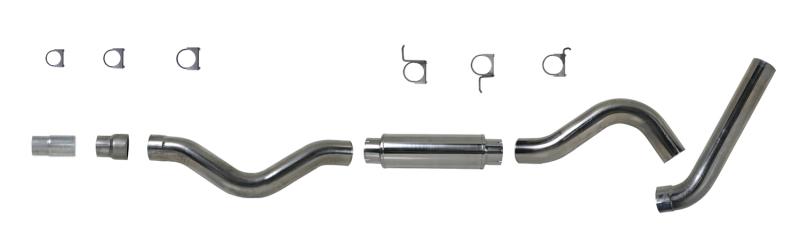 GMC 2500 Performance Exhaust - Diamond Eye Performance - Cat Back Single 409 SS - `06-`07